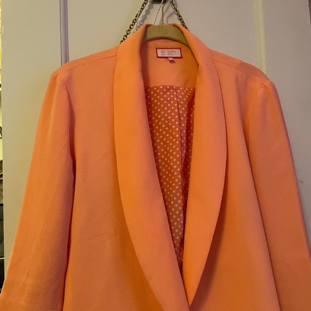 Blazer, peach